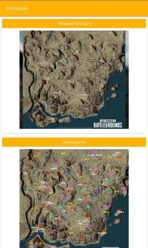 PRO GUIDE PUBG screenshot 1