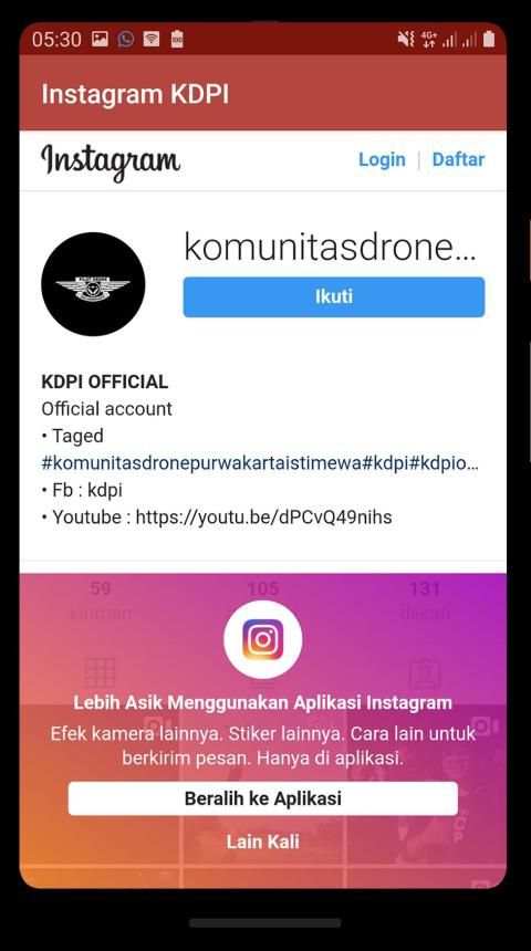 Pilot Drone Purwakarta screenshot 3