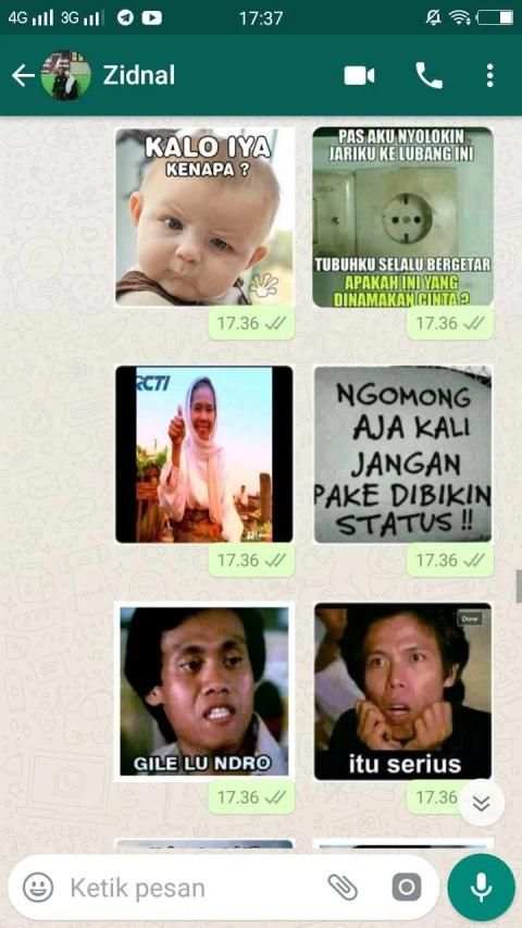 Meme Perang Gambar Lucu Stiker WA screenshot 3