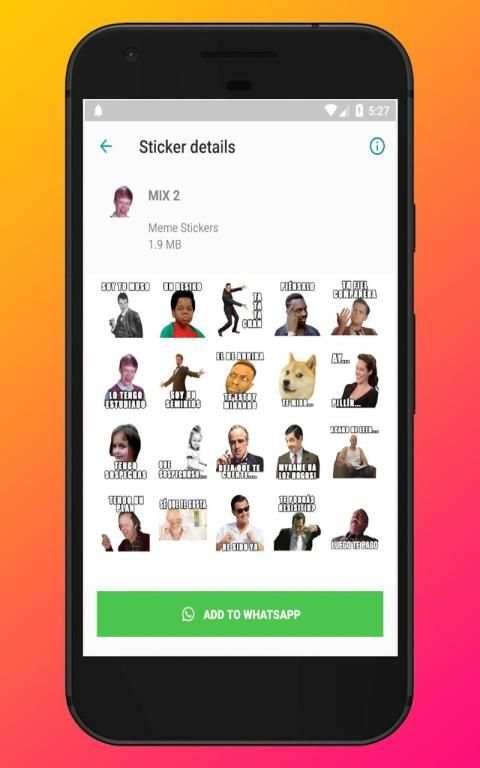 Memes de Frases en Español -Stickers para WhatsApp screenshot 3
