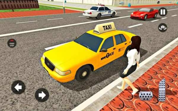 Real Taxi Car Simulator Driver screenshot 3