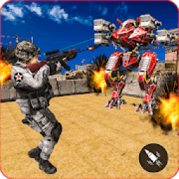 ikon Robot Shooter Game:Ruthless Warrior Strike