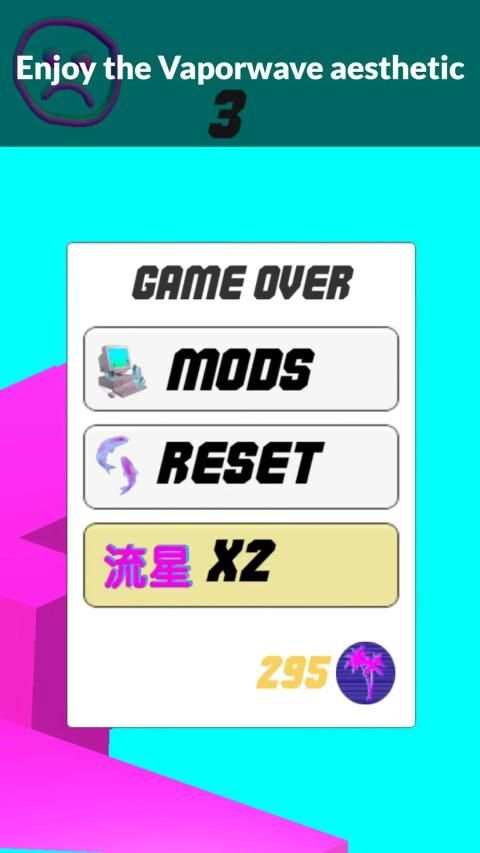 ZigZag Vaporwave Edition screenshot 2