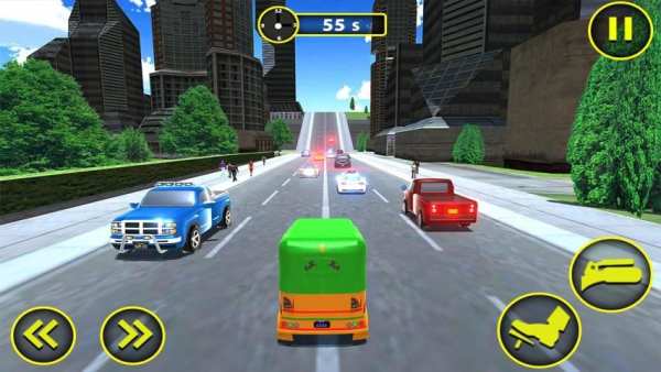 Modern Rickshaw Driving - Free Tuk Tuk Auto Games स्क्रीनशॉट 12
