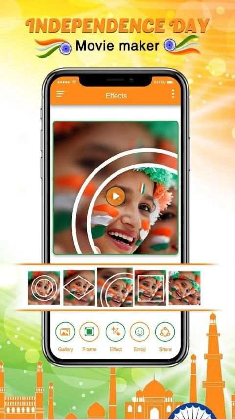 Independence Day Video Maker : Independence Day screenshot 2