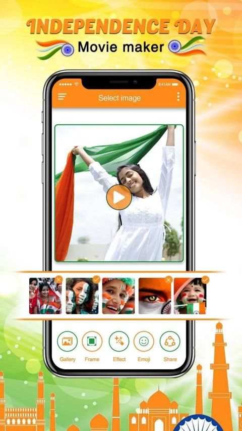 Independence Day Video Maker : Independence Day screenshot 6