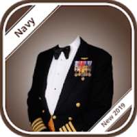 Navy Photo Suit Editor on 9Apps