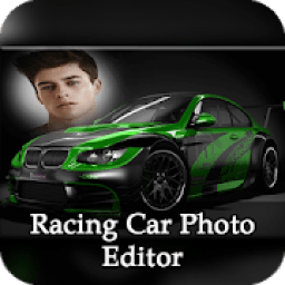 ikon Photo Editor with Racing car