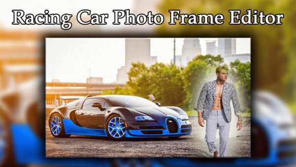 Photo Editor with Racing car स्क्रीनशॉट 4