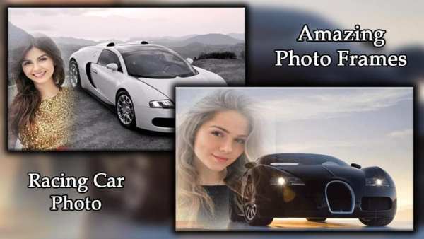 Photo Editor with Racing car स्क्रीनशॉट 3