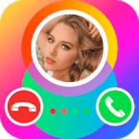 Colorful call screen