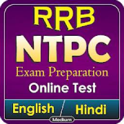 RRB NTPC Exam Preparation Hindi English App