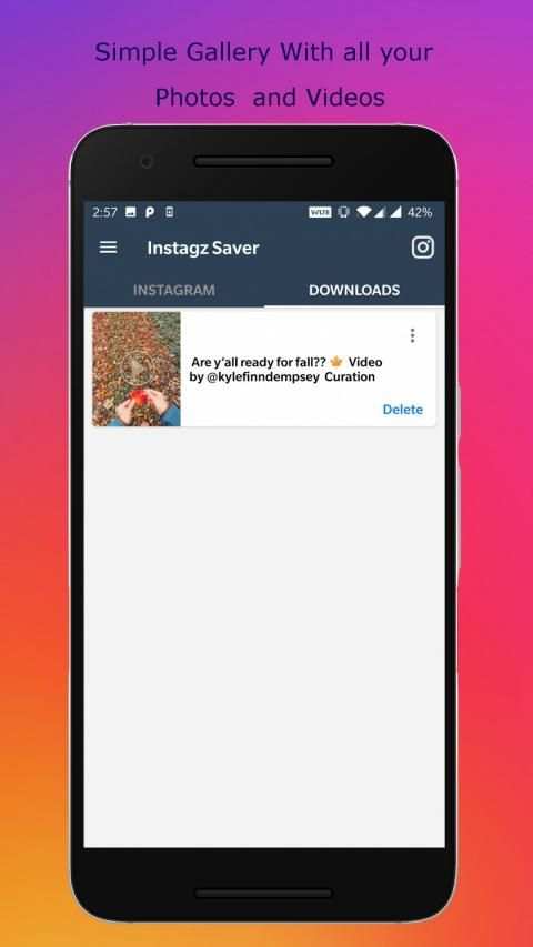 Instagz Saver screenshot 1