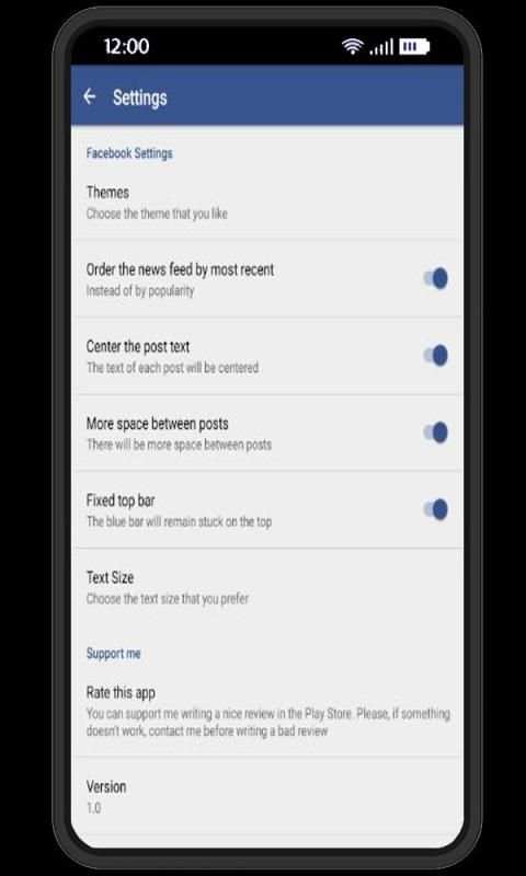 Dark Mode For Facebook screenshot 2