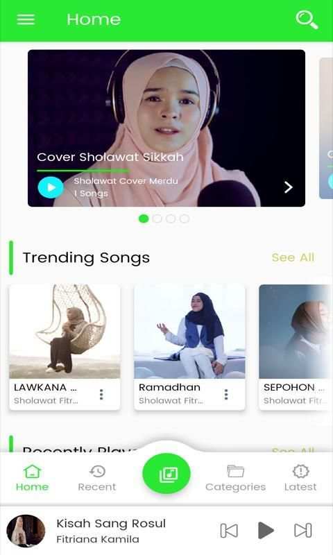 Sholawat Fitriana Kamila Cover screenshot 2