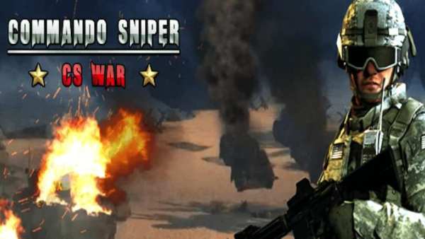 Commando Sniper CS War 3D screenshot 1