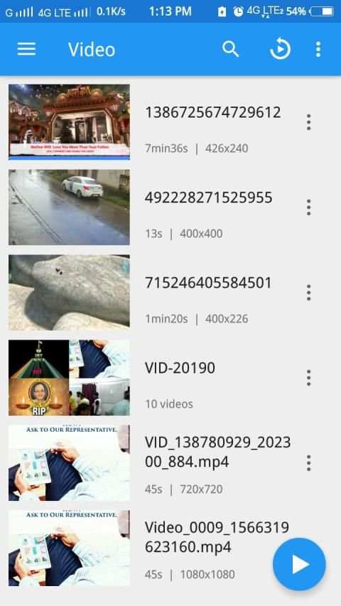 Video Player : Audio and Video Player स्क्रीनशॉट 5