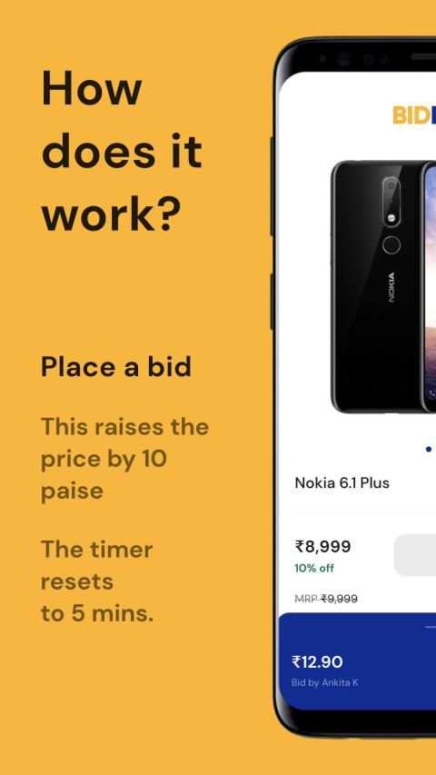 Bidkart - India’s best auctions and bidding app! स्क्रीनशॉट 4