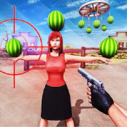 Watermelon Shooter: Free Fruit Shooting Games 2020