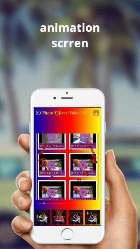 Mbit Photo Effects Maker स्क्रीनशॉट 1