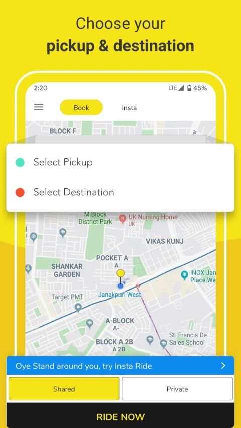 OYE Rickshaw - Metro feeder service for daily ride स्क्रीनशॉट 2