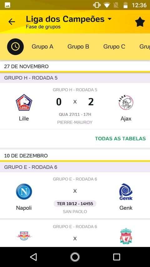 Placar UOL - Brasileirão 2019 screenshot 5