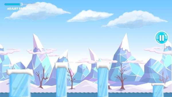Penguin Jumper (Voice game) स्क्रीनशॉट 1