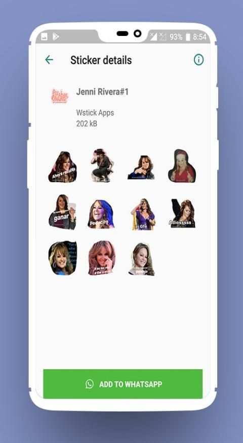 Stickers de Jenni Rivera Para WhatsApp screenshot 5