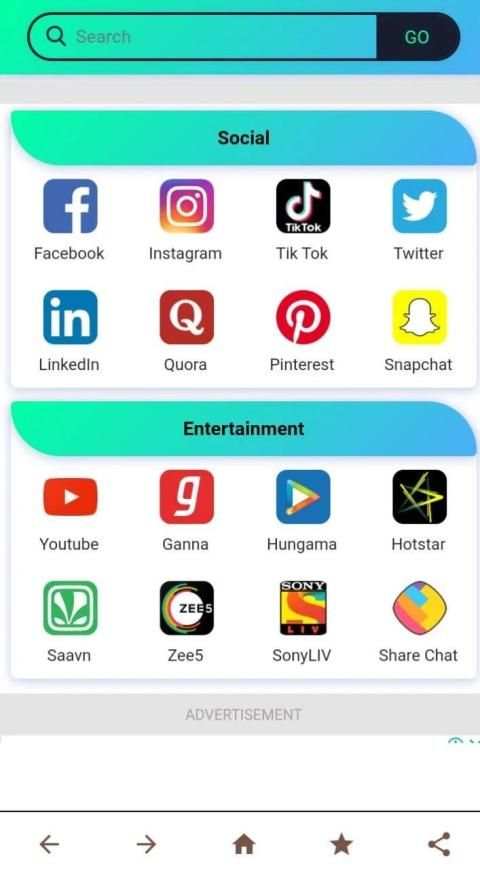 Doost Browser screenshot 1