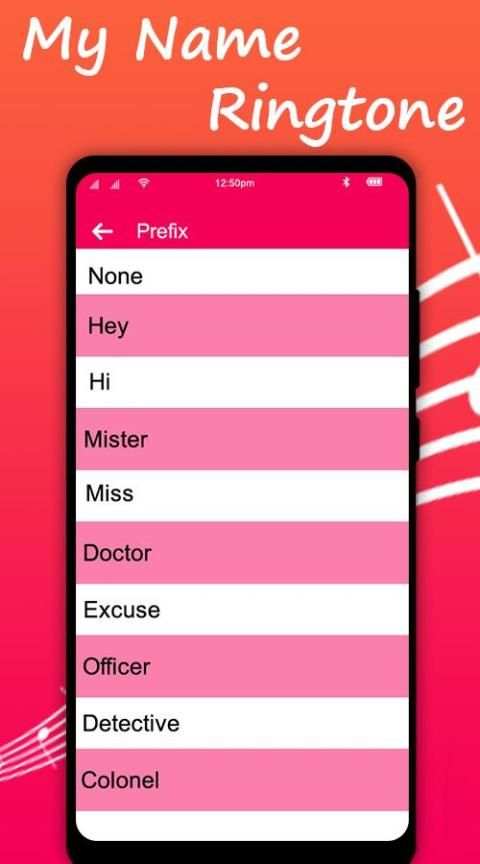 My Name Ringtone Maker - अपने नाम की रिंगटोन स्क्रीनशॉट 2