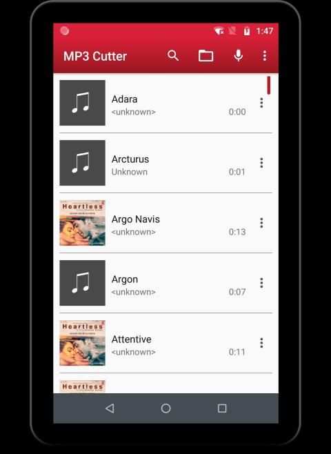 MP3 Cutter स्क्रीनशॉट 4