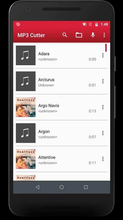MP3 Cutter स्क्रीनशॉट 7