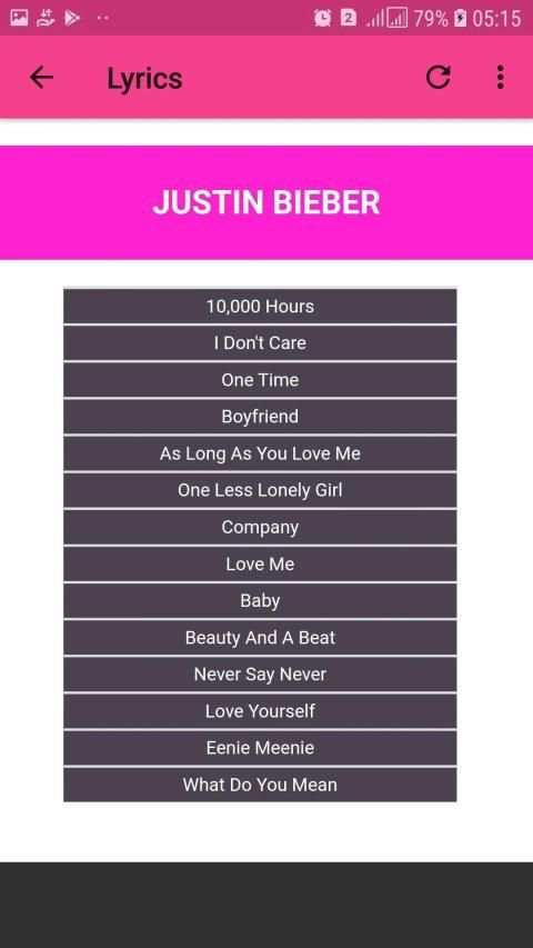Justin Bieber 2019 Offline screenshot 6