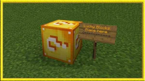 Lucky Block Mod MCPE screenshot 3