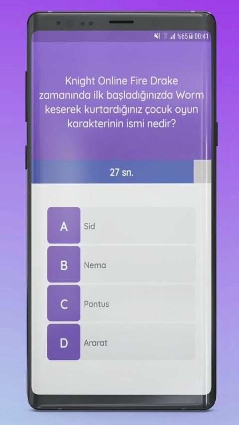 Knight Online Mobile Quiz screenshot 3