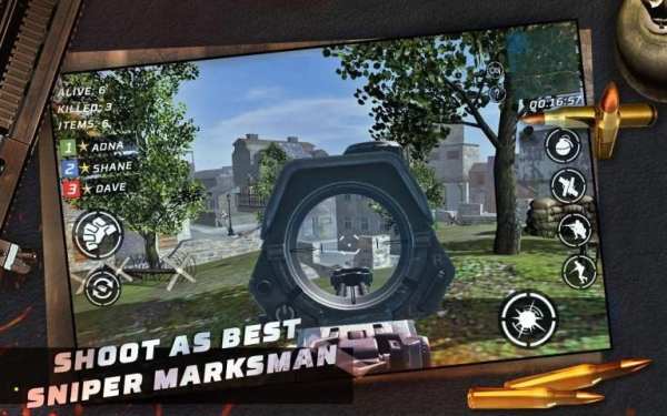 Gun Strike Battleground Fire - Free Shooting Games स्क्रीनशॉट 5