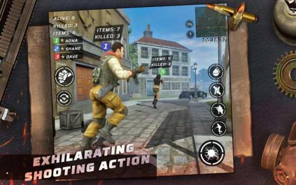 Gun Strike Battleground Fire - Free Shooting Games स्क्रीनशॉट 6