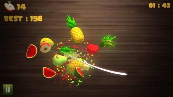 Fruit Cut Slice 3D скриншот 3