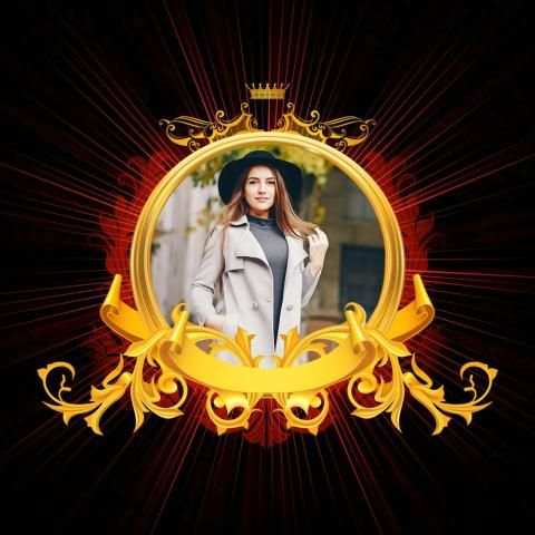 Luxury Photo Frame Insta DP screenshot 1