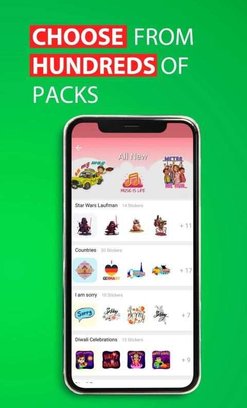 Stickr - Stickers for Whatsapp - (WAStickersApp) screenshot 4