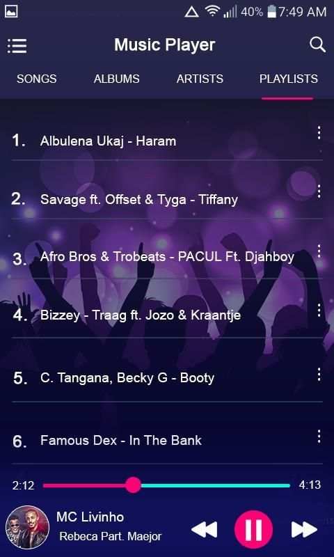 Music Player Bass Booster screenshot 3