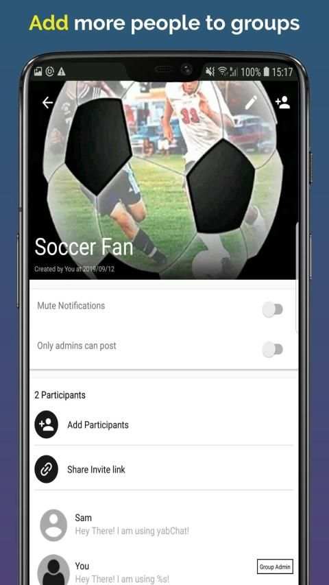 yabChat Messenger स्क्रीनशॉट 6