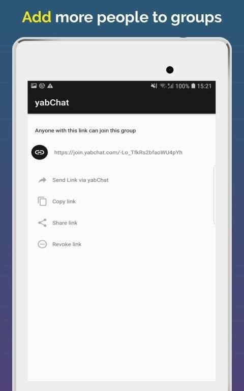 yabChat Messenger स्क्रीनशॉट 23