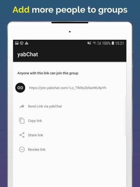 yabChat Messenger स्क्रीनशॉट 15