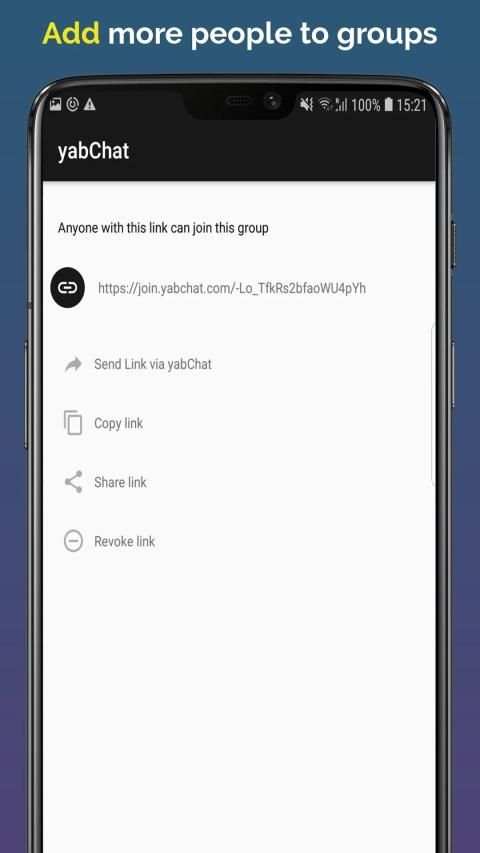 yabChat Messenger स्क्रीनशॉट 7