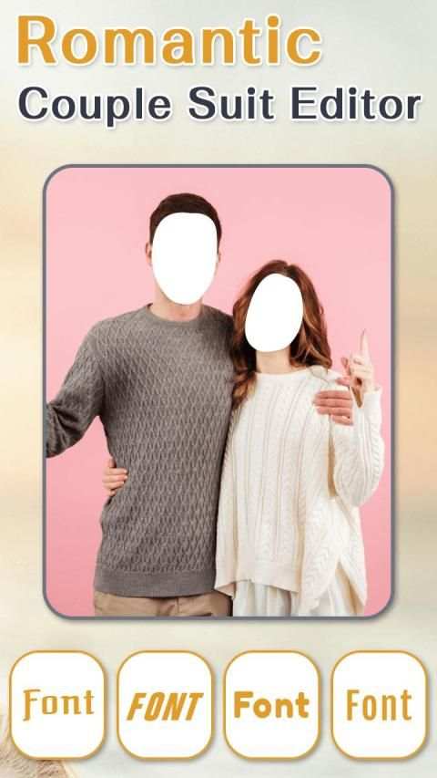 Romantic Couple Photo Editor - Love Frame screenshot 3
