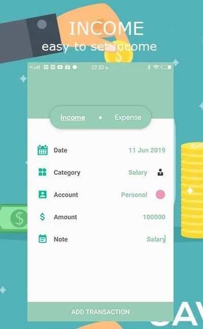 My Money Income/Expense Recorder Free 2019 स्क्रीनशॉट 7