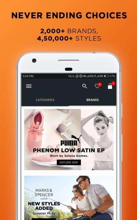 Jabong Online Shopping App screenshot 4