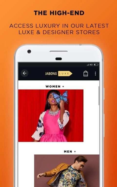 Jabong Online Shopping App स्क्रीनशॉट 1