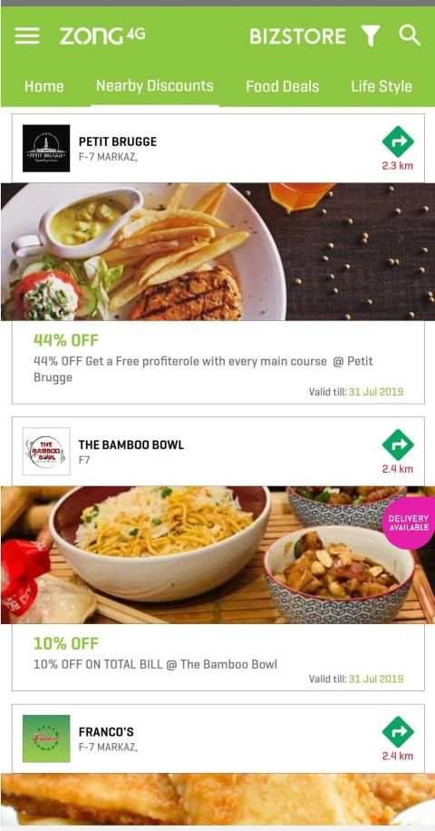 Zong Bizstore screenshot 4